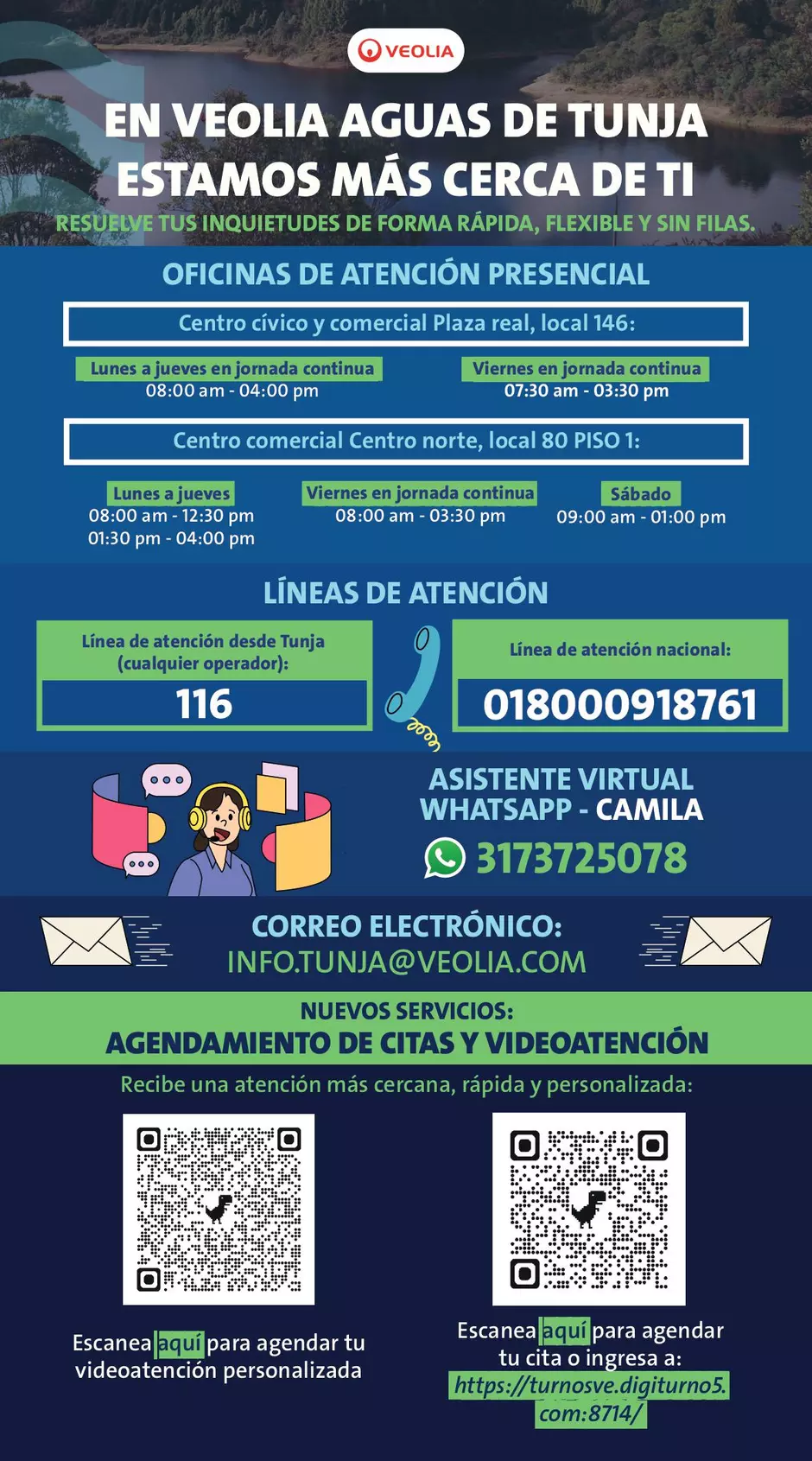 Horario de atención